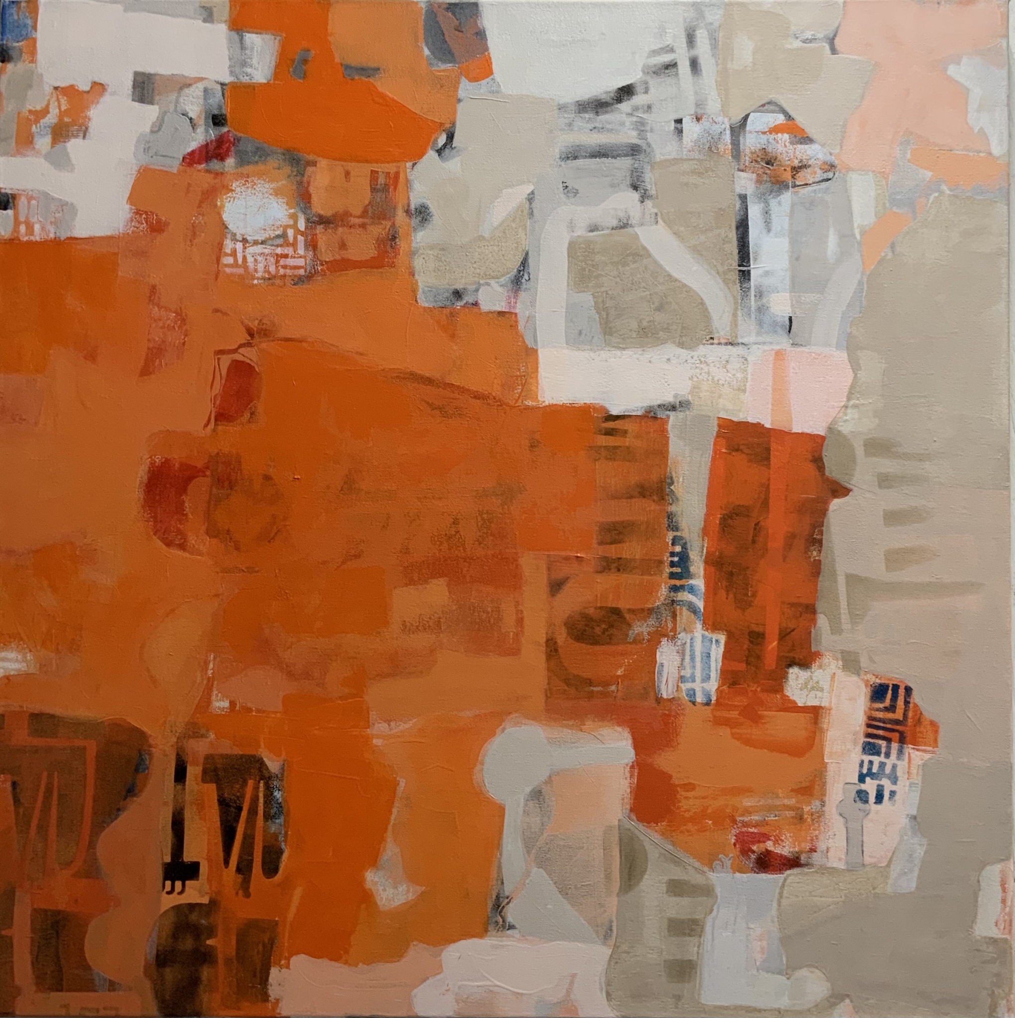 Click here to view Orange 284  - SOLD by Carol Dickerson